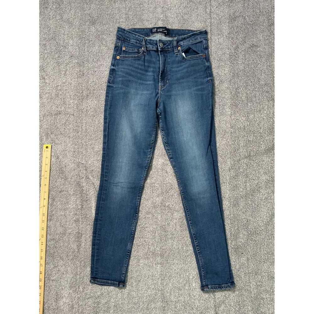 Gap Denim Womens High Rise Universal Legging Jeans Size 10/30 Regular Blue